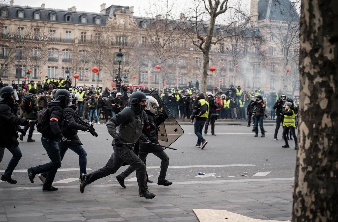 Des manifestations de violence et de désordre en France